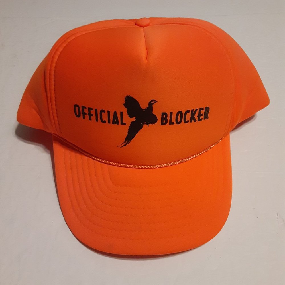 Nissin Blaze Orange Insulated Pheasant Hunting Hat/Cap OSFA
